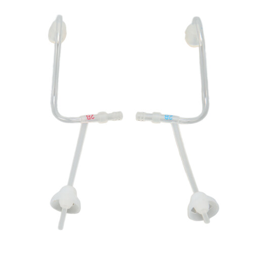 Silicone Ear Hearing Aid Sound Tubes Slim Replacement