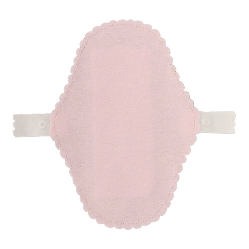 (S) Wiederverwendbare Damenbinde 4 Stk. Rosa Graphen Baumwolle 1
