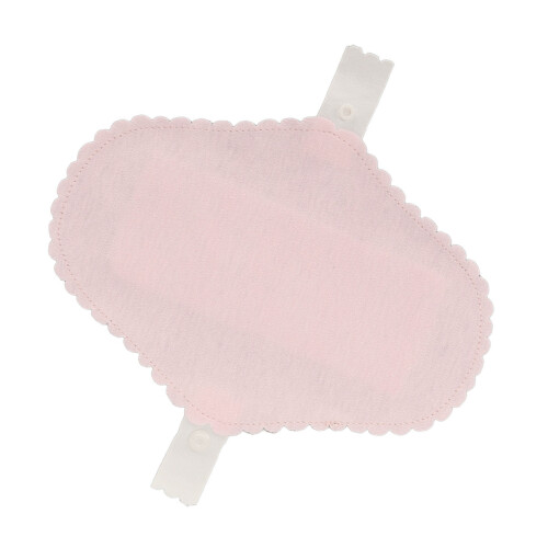 (S) Wiederverwendbare Damenbinde 4 Stk. Rosa Graphen Baumwolle 2