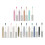 12 Stück Flüssiglidschatten Set Diamant Glitzer Matte 1