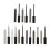 9 Stück Flüssiglidschatten Set Glänzender Finish Matte 1