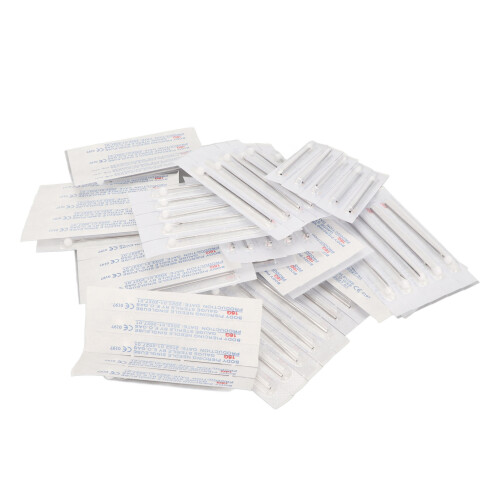 100pcs 16G Disposable Stainless Steel Piercing Needles 2