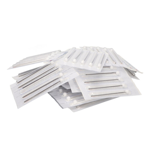 100pcs 16G Disposable Stainless Steel Piercing Needles 1