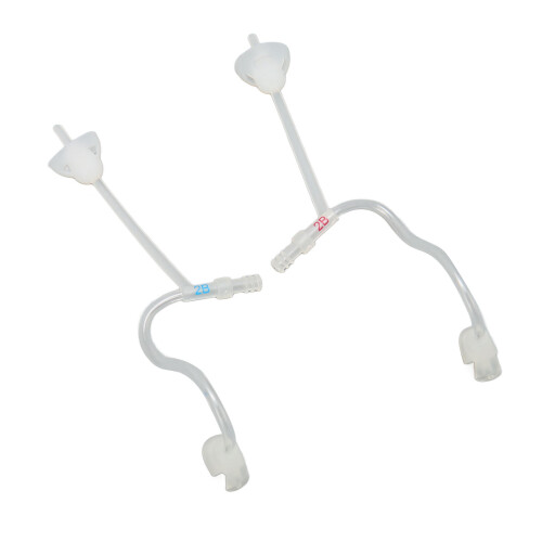 Silicone Ear Hearing Aid Sound Tubes Slim Replacement 1