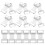 50Pcs Bandageklämmor Elastiska Stretchbandage Snabbfästen 7