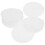30Pcs Tvärsydda Plastnätplattor 3D 7,7 Cm 6