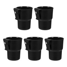 5 stuks plastic auto cuphouder opbergdoos prullenbak multifunctioneel