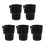 5 stuks plastic auto cuphouder opbergdoos prullenbak multifunctioneel 1
