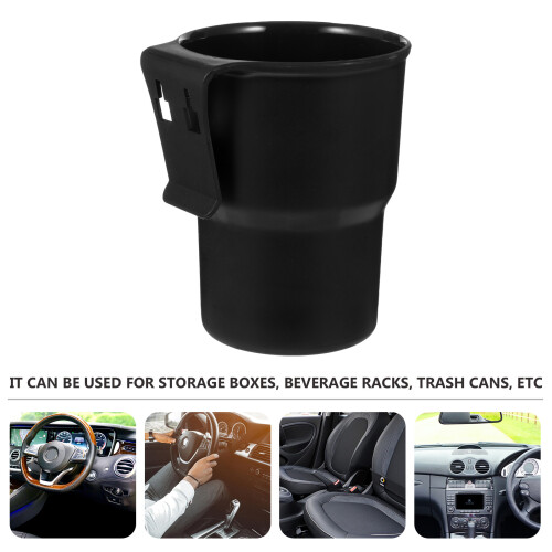 5 stuks plastic auto cuphouder opbergdoos prullenbak multifunctioneel 2