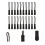 50Pcs Klädbyte Dragkedjor DIY Draglås För Väska 7