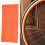 Hjulreflektorer Cykelsäkerhetsaccessoarer Reflekterande Orange 9