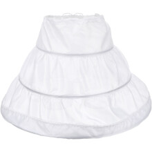 Flickors Pettiskt Krinolin Skirt Blomsterflicka