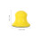 2St 3 75 Mm PU Slipunderlag För Handslipblock (Gul) 2