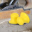 2St 3 75 Mm PU Slipunderlag För Handslipblock (Gul) 7