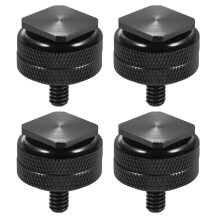 4 Pcs Tripod Skruvadapter 1/4 Skruv Hotshoefäste