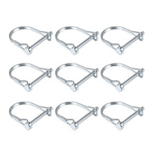 10Pcs Säkerhetskopplingsstift Rund Trådhållare Kopplingsaxelstift