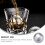 1 Set Vincoolare Med Iskub För Whisky Vin 10