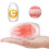 (Type 1) Male Masturbator Egg Soft Silicone Waterproof Irregular Grain 5