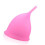 Silikon-Menstruationsbecher, pink, BPA-frei, ergonomisch 3