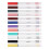 Liquid Eyeliner Waterproof Lasting Quick Dry 12 Colors Set 2
