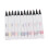 Liquid Eyeliner Waterproof Lasting Quick Dry 12 Colors Set 3