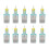 (1249CM) 10x Flat Blade Tattoo Needles Disposable Smoothing 1235CM 1