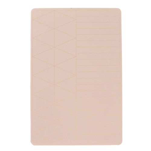 Eyebrows Practice Skin 0.1in Thick Double Side Soft Silicon 1