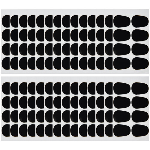 50Pcs Saxofon Munstycke Munstycke Plåster Silikonkuddar