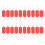 20x Rode Disposable Tattoo Handgreep 25mm 1
