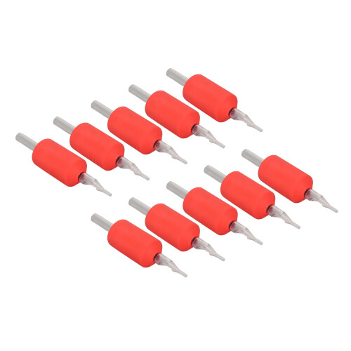 20x Rode Disposable Tattoo Handgreep 25mm 2