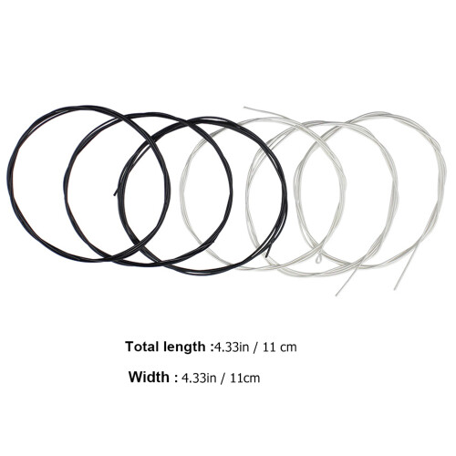 6Pcs Byt Gitarsträngar Nylon För Gitaraccessoarer 1