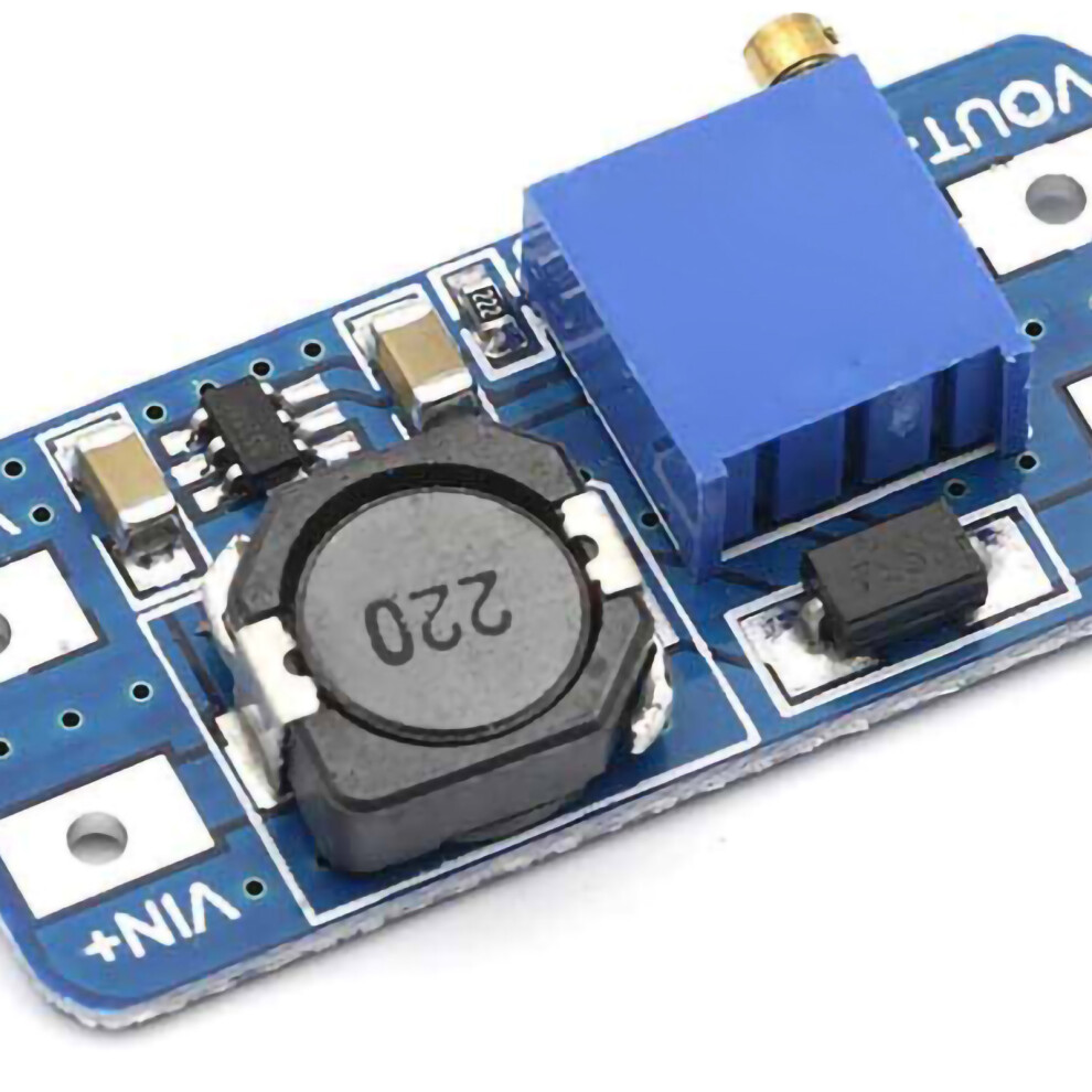 5Pcs Adjustable Step Up Boost Module 2A 2-28V To 5/9/12/28V Electronic Component 4271356749332