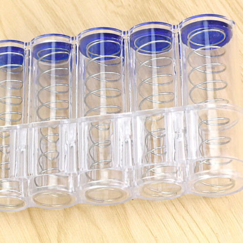 Multi-Layer Coin Changer Dispenser, Large Capacity, Transparent Plastic & Steel 2