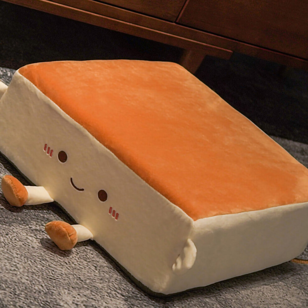 Cute Cartoon Shape Floor Seat Cushion, Thickened, Brown Rhombus, 39x39x15cm-image-OPC-PMJMJJV-NEW