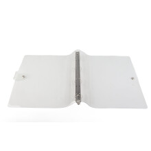 Umweltfreundliche PVC A4 Transparentes Ordnercover mit Schnappverschluss, kratzfest