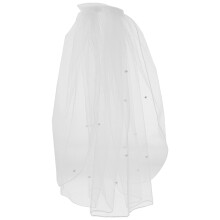 WomenS Tulle Brudslöja Pärlor För Bröllop Fotografering