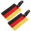 2 Stycken Kappsäcksbrickor Tysklands Flagga För Resa 10