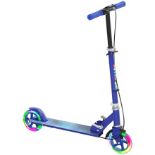 Scooter for Kids Aged 3-8 Years with Light Up Wheels in Blue