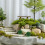 5St Artificial Topiary Boll Grönska Sfärer 1,2 cm Inomhus 6