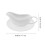 Set Gravy Boat, Gräddsås Tomatsås Båt, Saucier (Vit) 2