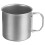 Stainless Campingmugg Vikbar Handtag För Utomhusbruk 11