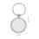 3Pcs Sublimeringsnyckelring Tom Metallkedja Diy 7