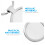 3Pcs Sublimeringsnyckelring Tom Metallkedja Diy 9