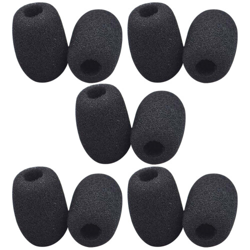 10Pcs Mikrofonhölje Mini Storlek För Headset 1