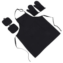 1Set Warmhoud Ovenwanten En Kookschort Voor En Grillen