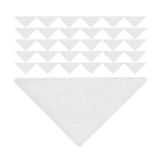 150 Pcs Skjortkragestöd, Adhesiva Krageinlägg För
