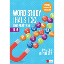 Word Study That Sticks by Pamela A. Koutrakos Paperback Book
