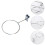 5St Väggmonterade Bollhållare För Basketboll (Silver) 4