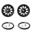 1 Set Aluminiumlegering Enkelhjul Vikbar Kompatibel Brompton 1
