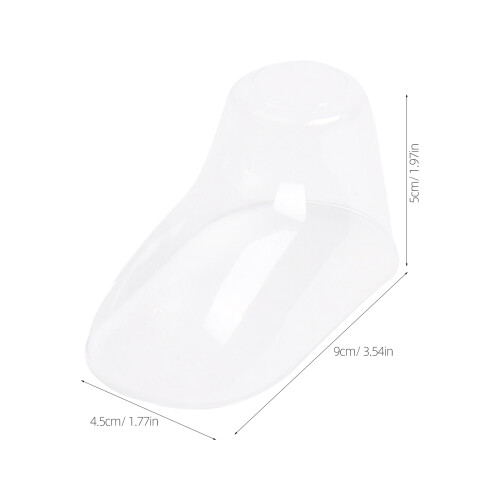 Plastmönster För Bebisfötters 100Pcs 1